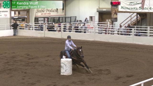 #311 Kendra Wolff [Jumping Figure 8 (9th)]