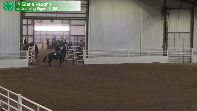 #336 Giana Vaughn [Jumping Figure 8 (6th)]