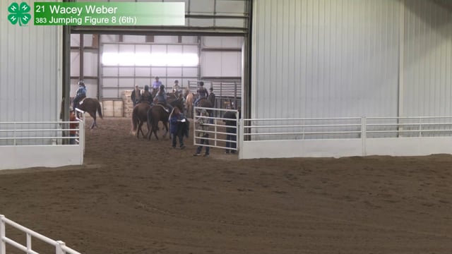 #383 Wacey Weber [Jumping Figure 8 (6th)]