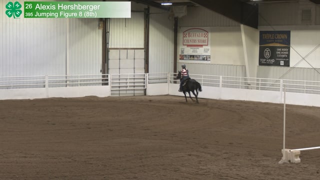 #395 Alexis Hershberger [Jumping Figure 8 (8th)]