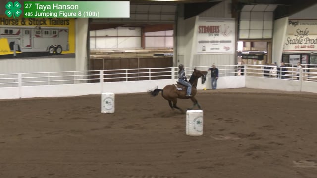 #485 Taya Hanson [Jumping Figure 8 (10th)]