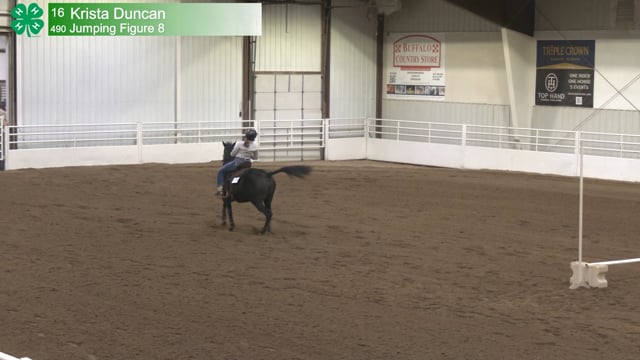 #490 Krista Duncan [Jumping Figure 8 (13th)]