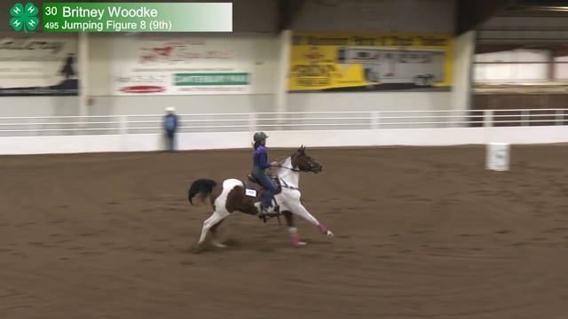 #495 Britney Woodke [Jumping Figure 8 (9th)] (2)