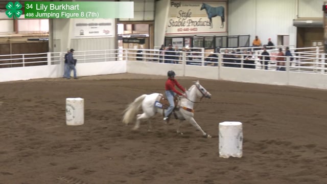 #498 Lily Burkhart [Jumping Figure 8 (7th)]