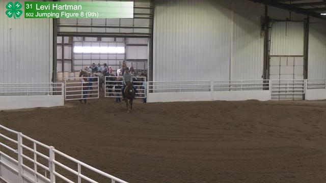 #502 Levi Hartman [Jumping Figure 8 (9th)]