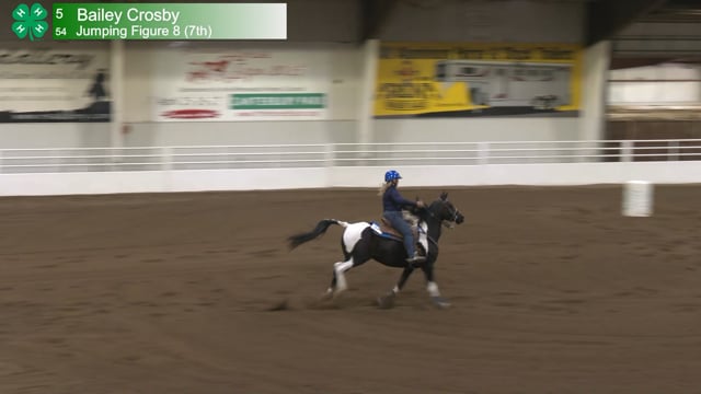 #54 Bailey Crosby [Jumping Figure 8 (7th)]