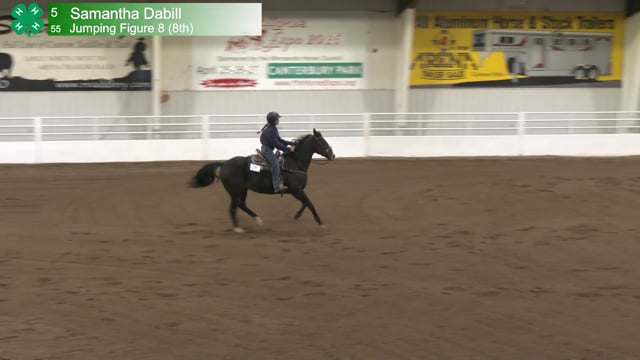 #55 Samantha Dabill [Jumping Figure 8 (8th)]