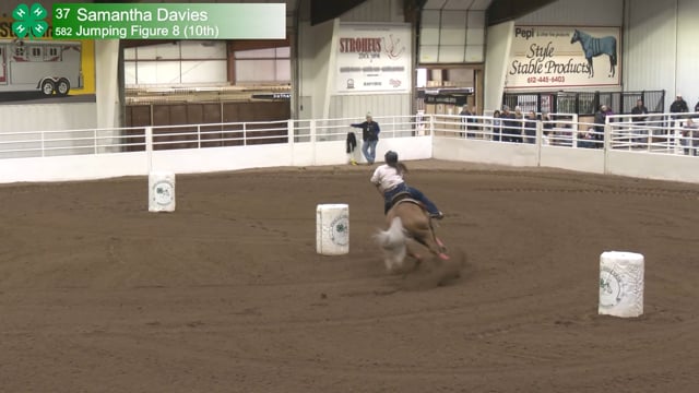 #582 Samantha Davies [Jumping Figure 8 (10th)]