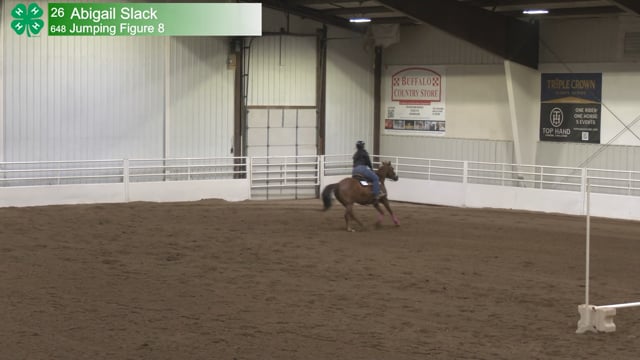 #648 Abigail Slack [Jumping Figure 8 (13th)]