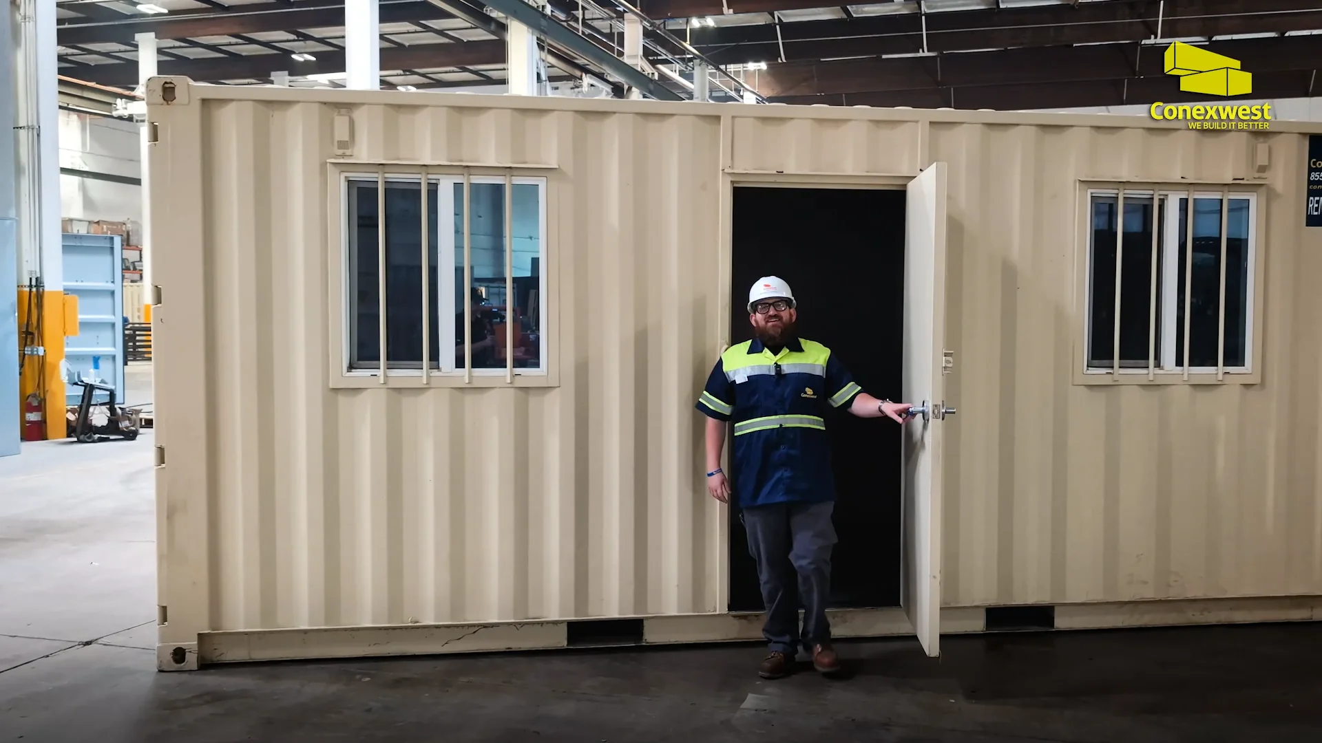 その他 office container Buy 40 ft Half-Office Half-Storage Container | Container King