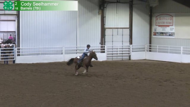 #18 Cody Seelhammer [Barrels (7th)]