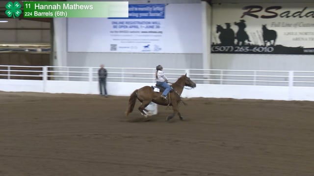 #224 Hannah Mathews [Barrels (6th)]