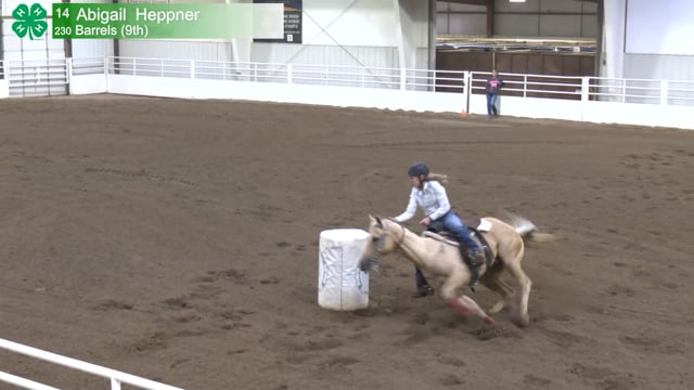 #230 Abigail  Heppner [Barrels (9th)]