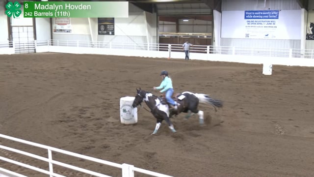 #242 Madalyn Hovden [Barrels (11th)]