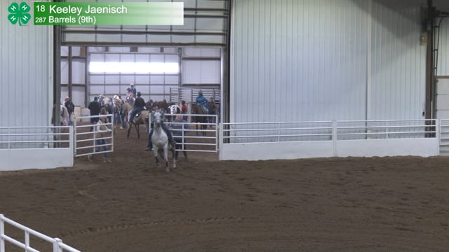 #287 Keeley Jaenisch [Barrels (9th)]