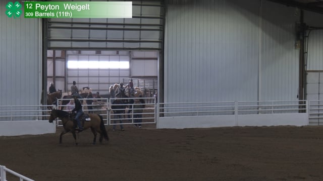 #309 Peyton  Weigelt [Barrels (11th)]