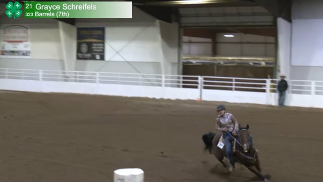#323 Grayce Schreifels [Barrels (7th)]