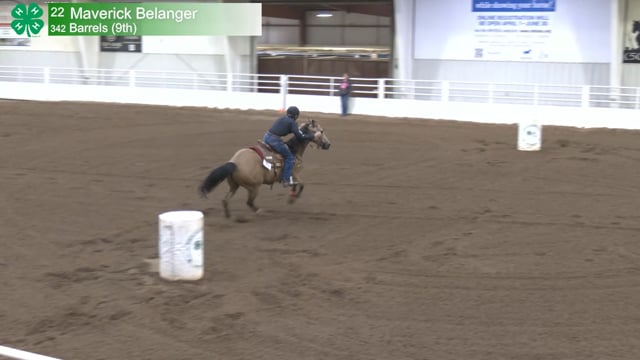 #342 Maverick Belanger [Barrels (9th)]