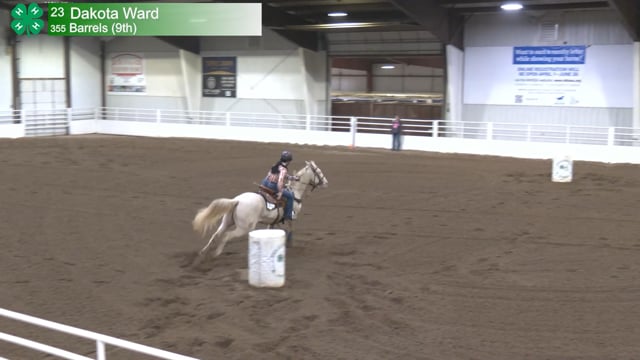 #355 Dakota Ward [Barrels (9th)]