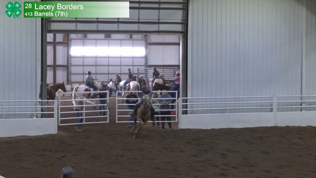 #413 Lacey Borders [Barrels (7th)]