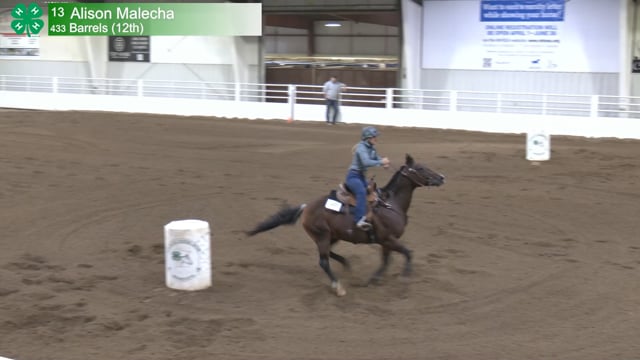 #433 Alison Malecha [Barrels (12th)]