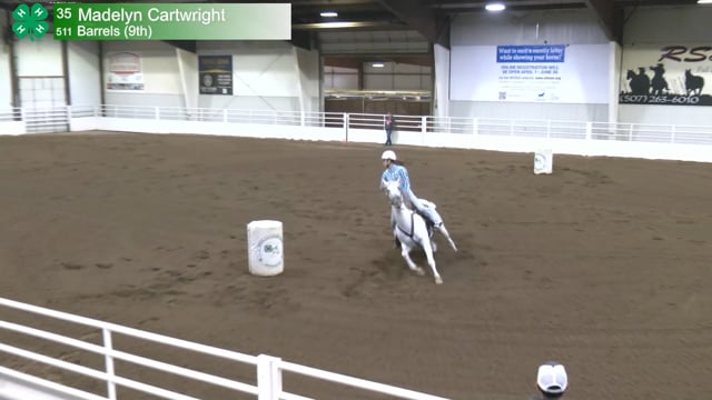 #511 Madelyn Cartwright [Barrels (9th)]