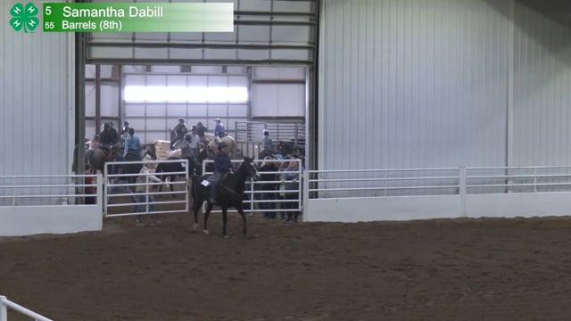 #55 Samantha Dabill [Barrels (8th)]