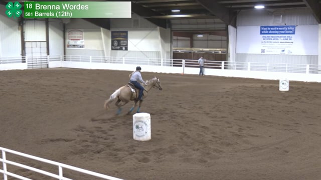 #581 Brenna Wordes [Barrels (12th)]