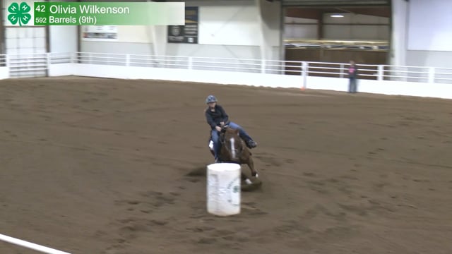 #592 Olivia Wilkenson [Barrels (9th)]
