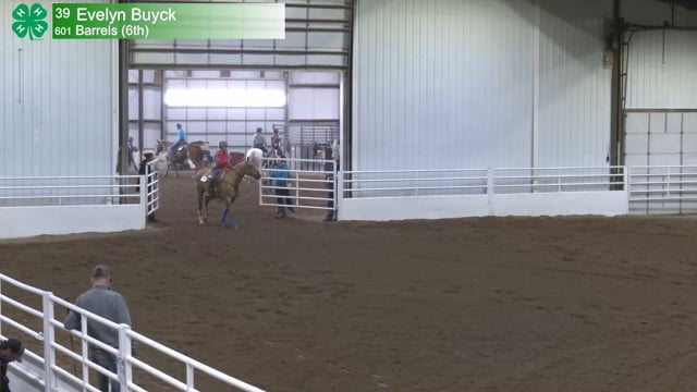 #601 Evelyn Buyck [Barrels (6th)]
