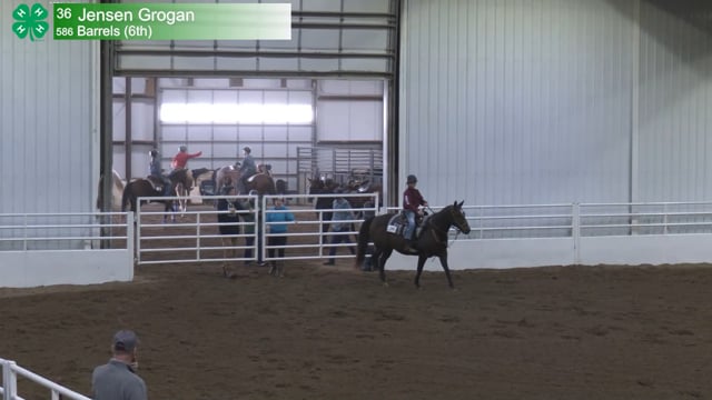 #586 Jensen Grogan [Barrels (6th)]