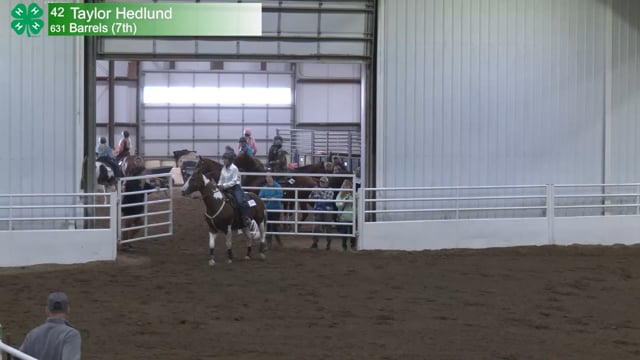 #631 Taylor Hedlund [Barrels (7th)]