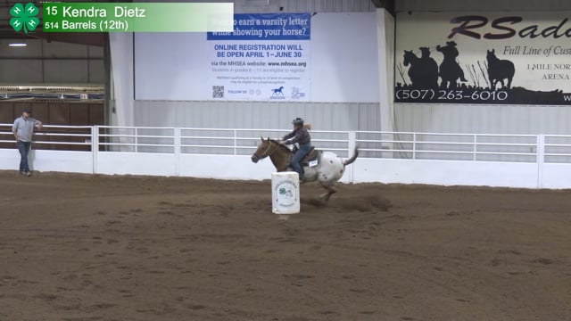 #514 Kendra  Dietz [Barrels (12th)]