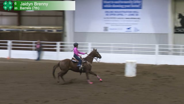 #85 Jaidyn Brenny [Barrels (7th)]