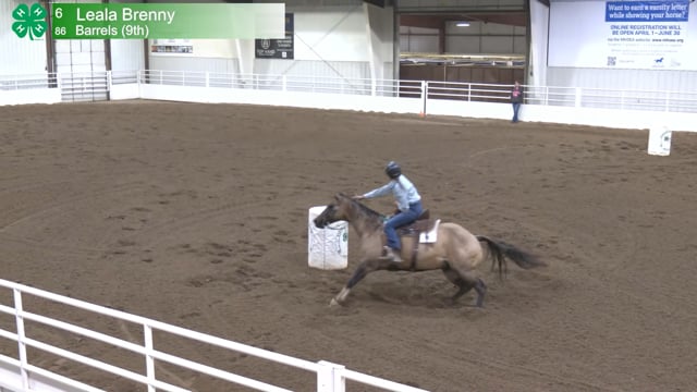 #86 Leala Brenny [Barrels (9th)]