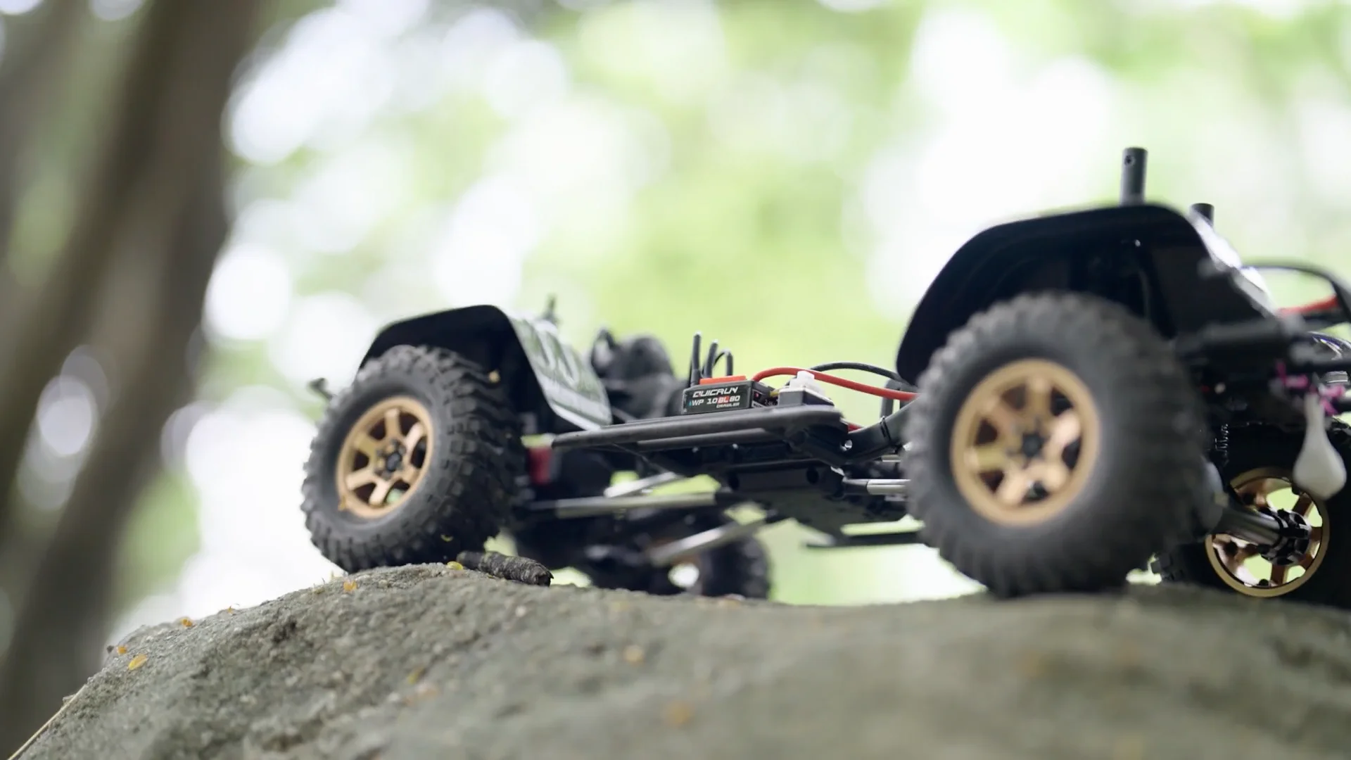 QuicRun WP 10BL80 ESC for Crawlers - (Brushed & Brushless) Tagged
