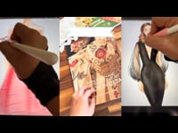 Gold Woven Trims Vid 3 Panels