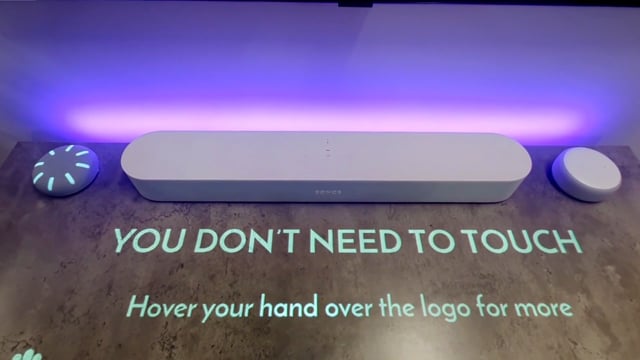 Interactive Table Display for Sonos