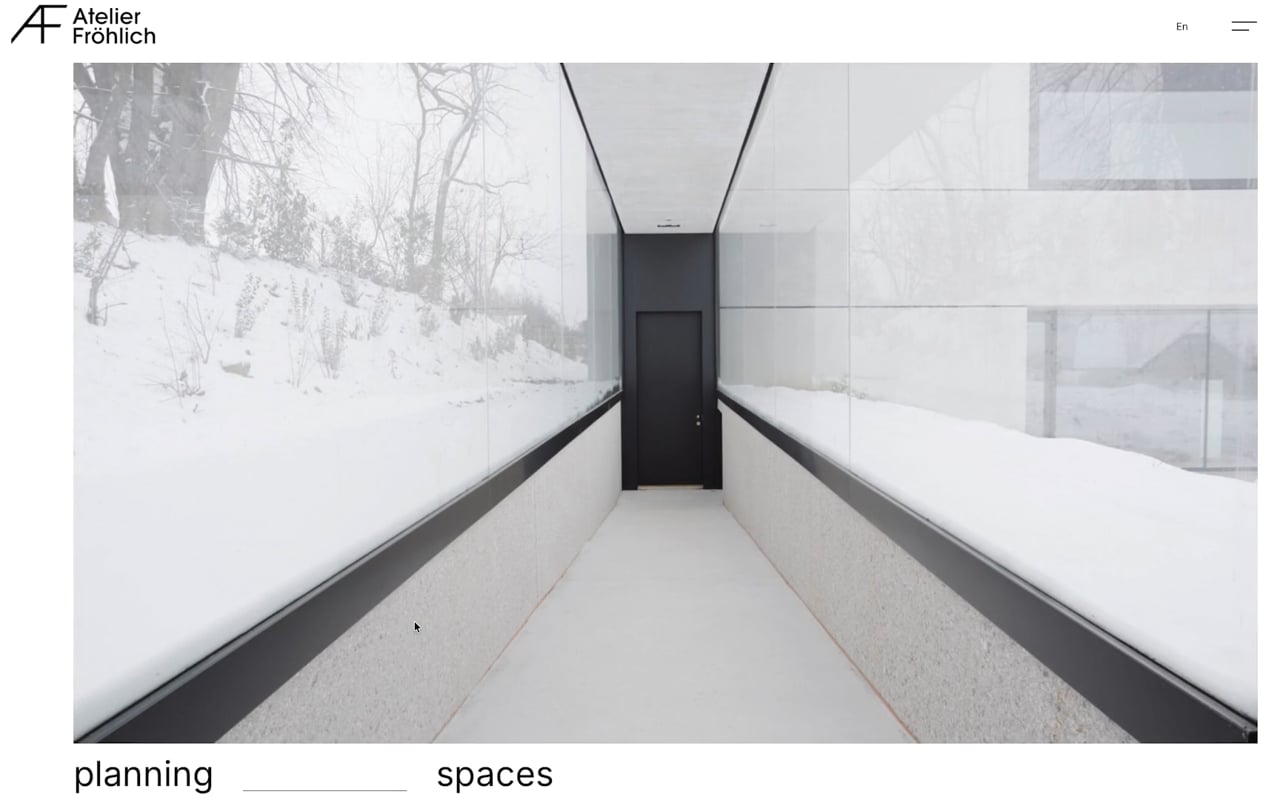 Atelier Fröhlich Website