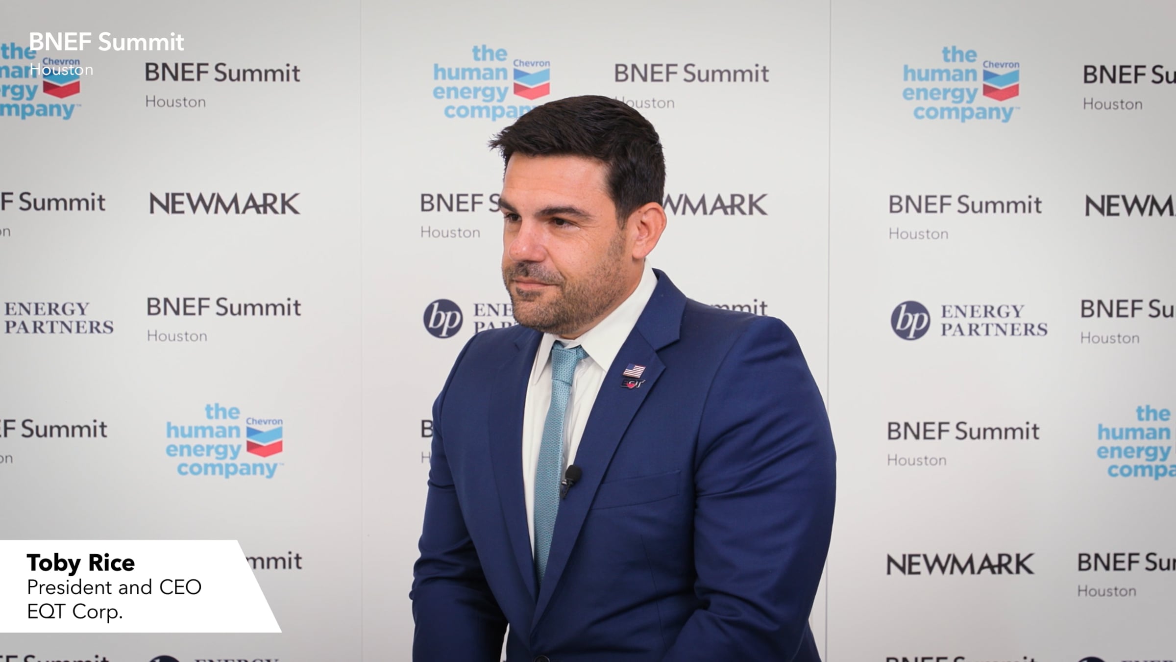 EQT Corp. CEO Toby Rice Speaks on Outlook for Natural Gas and Fracking ...