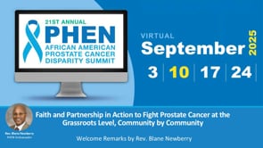 2025 Summit Session 2: Welcome Remarks by Rev. Blane Newberry