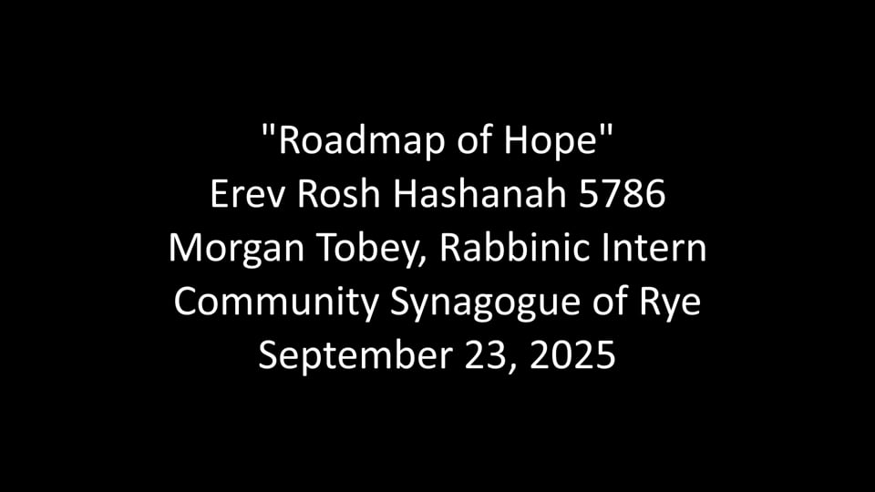 The Roadmap of Hope