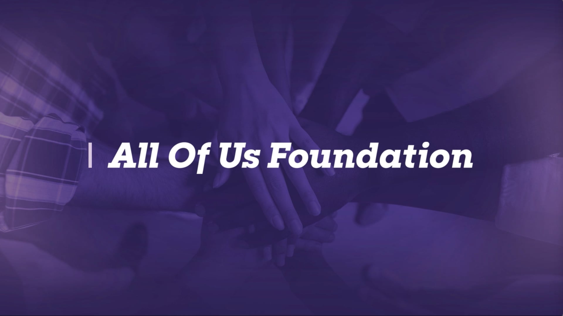 All Of Us Friend Training Video