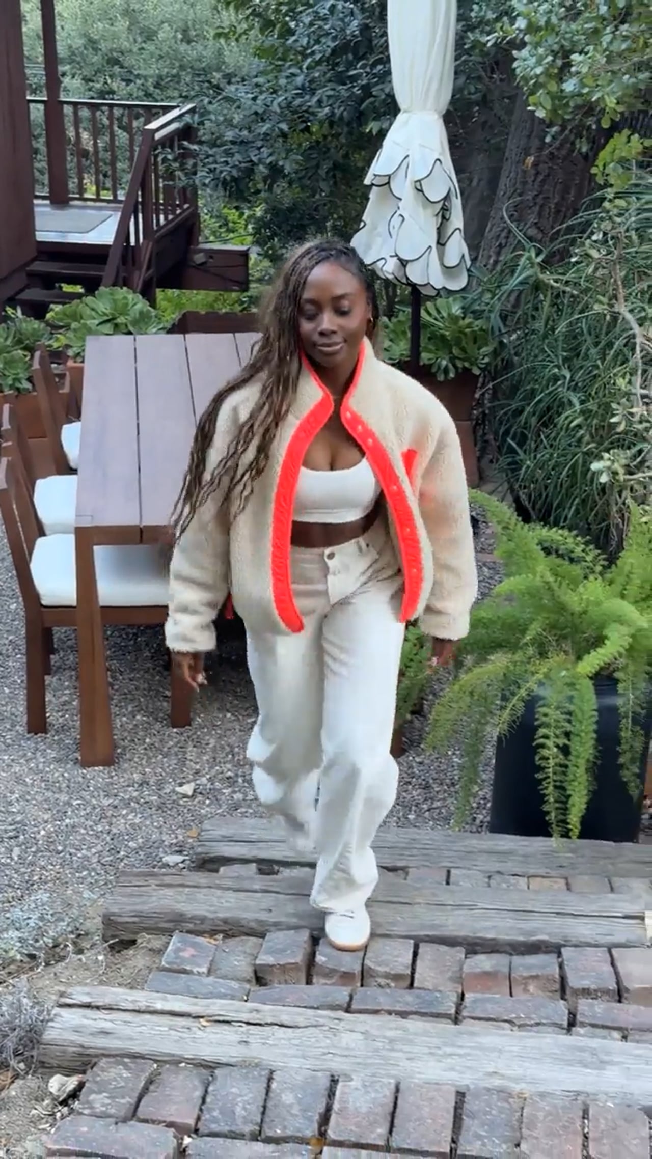 deres Teddy / gentle form jacket 新品未使用 Tahoe Teddy Jacket - Fabletics