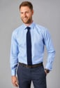 Prato - Blue Herringbone