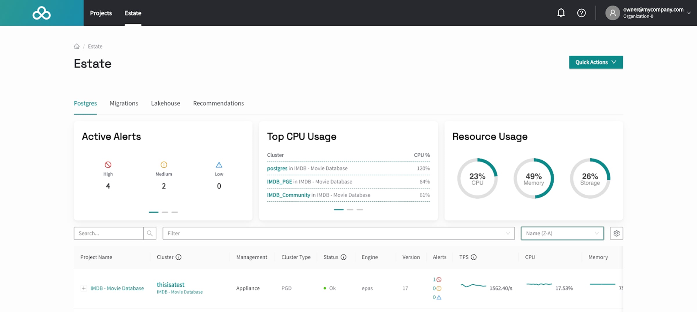 EDB Postgres AI Hybrid Management