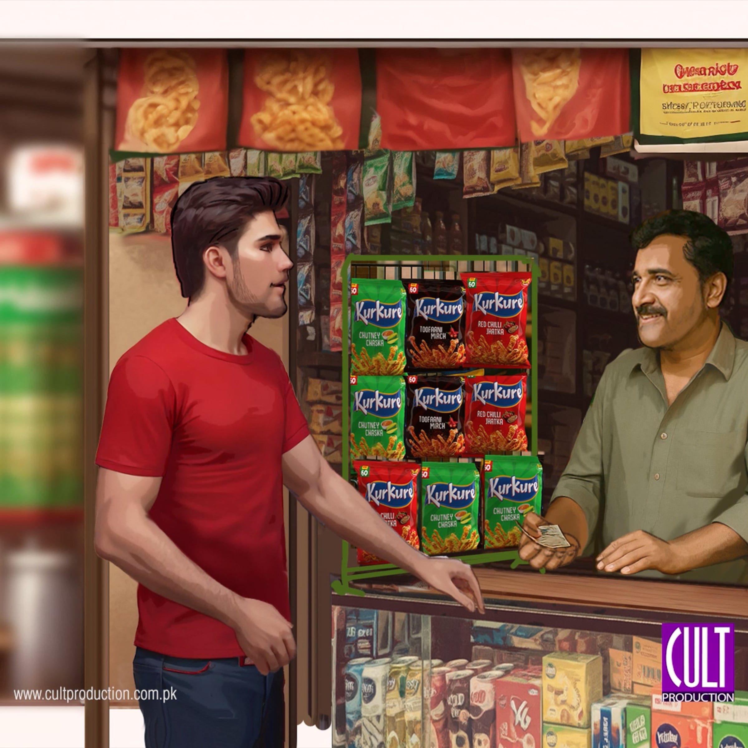2D Animatic_Kurkure_Aiween toh nahin na phir_Shop_1x1 | Videos & Movies ...