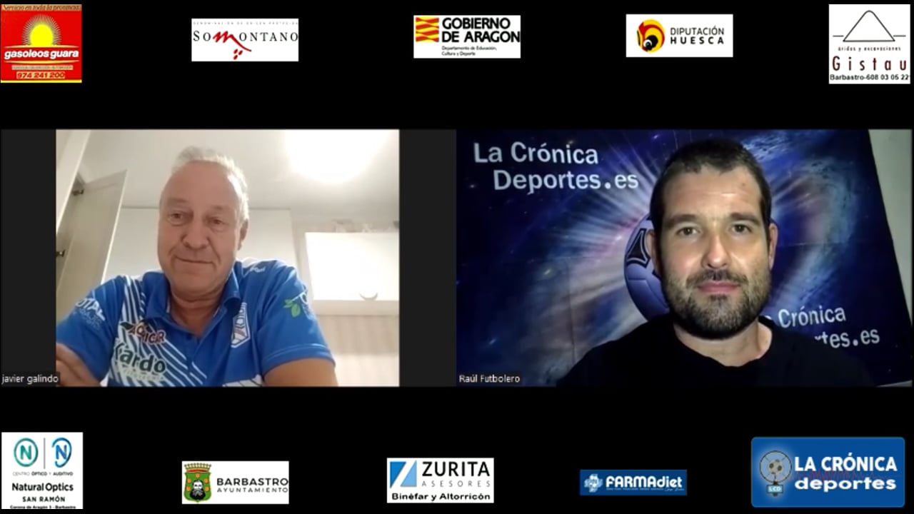 "Jornada 3" Análisis Primera Regional G2 / JAVIER GALINDO (Entrenador Sariñena)