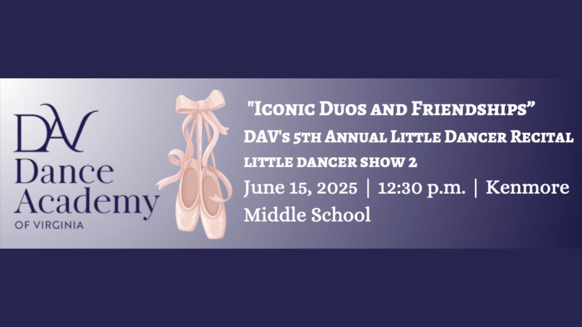 DAV McLean 2025 Little Dancer Recitals