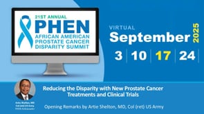 2025 Summit Session 3: Welcome by Artie Shelton, MD Col (ret) US Army